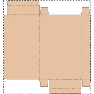 Scatola in cartoncino kraft personalizzata