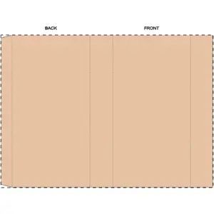 Fascia in carta kraft personalizzata