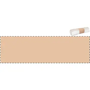 Fascia in carta kraft personalizzata