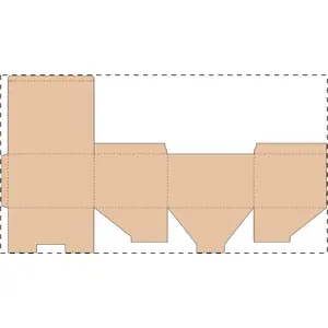 Scatola in cartone ondulato kraft personalizzata