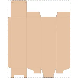 Scatola in cartone ondulato kraft personalizzata