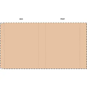 Fascia in carta kraft personalizzata