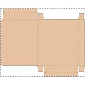 Scatola in cartone ondulato kraft personalizzata
