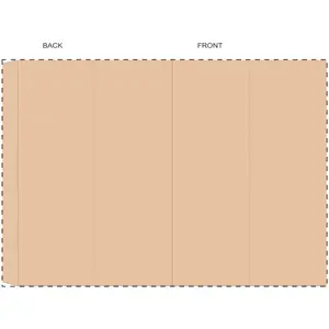 Fascia in carta kraft personalizzata
