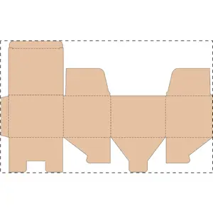 Scatola in cartone ondulato kraft personalizzata