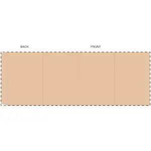Fascia in carta kraft personalizzata
