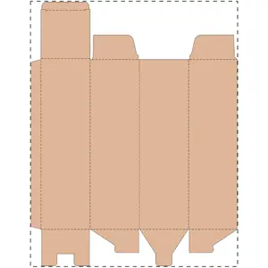 Scatola in cartone ondulato kraft personalizzata
