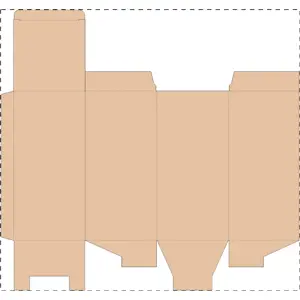 Scatola in cartone ondulato kraft personalizzata