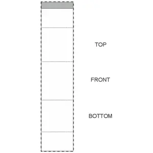 Fascia di carta personalizzata