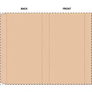 Fascia in carta kraft personalizzata