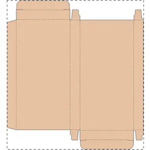 Scatola in cartoncino kraft personalizzata