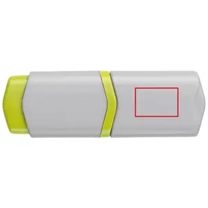 indicatore di testo giallo sul cappuccio