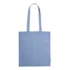 Shopper in cotone riciclato con manici lunghi in diverse colorazioni da 120gr 38x42cm