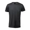 T-shirt unisex sportiva colori assortiti a girocollo taglio regolare in RPET 135gr