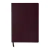 Block notes A5 con copertina in morbida pelle PU e 100 fogli a righe