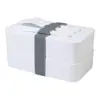 Porta pranzo in plastica antibatterica con posate e posate da 700ml