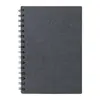 Block note A5 a spirale in cartoncino riciclato con 80 fogli a righe