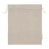 Sacca in cotone riciclato con chiusura a coulisse da 105gr 25×30cm
