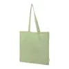 Shopper per la spesa in cotone riciclato con manici lunghi in diverse colorazioni 140gr 38×42cm