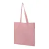 Shopper per la spesa in cotone riciclato con manici lunghi in diverse colorazioni 140gr 38×42cm