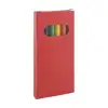 Set 6 matite in legno colorate