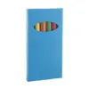 Set 6 matite in legno colorate