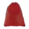 Sacca in poliestere colorata con lacci lunghi e chiusura a coulisse da 210T 33x41cm