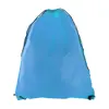 Sacca in poliestere colorata con lacci lunghi e chiusura a coulisse da 210T 33x41cm