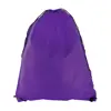 Sacca in poliestere colorata con lacci lunghi e chiusura a coulisse da 210T 33x41cm