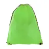 Sacca in poliestere colorata con lacci lunghi e chiusura a coulisse da 210T 33x41cm