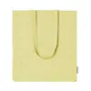 Shopper in cotone riciclato con soffietto e manici lunghi da 140gr 38×42×8cm
