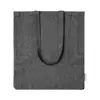 Shopper in cotone riciclato con soffietto e manici lunghi da 140gr 38×42×8cm