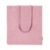 Shopper in cotone riciclato con soffietto e manici lunghi da 140gr 38×42×8cm