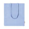 Shopper in cotone riciclato con soffietto e manici lunghi da 140gr 38×42×8cm