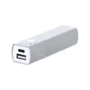 Power bank compatto in alluminio riciclato da 2600mAh
