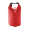 Sacca impermeabile colorata con moschettone in plastica da 290gr 11x24cm