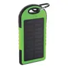 Power bank con ricarica solare e torcia LED in silicone da 4000mAh