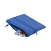 Portamonete in microfibra con doppia zip 105×90mm