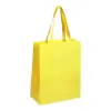 Shopper in TNT a soffietto con manici lunghi da 80gr 32x42x15cm