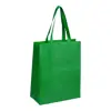 Shopper in TNT a soffietto con manici lunghi da 80gr 32x42x15cm