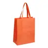 Shopper in TNT a soffietto con manici lunghi da 80gr 32x42x15cm