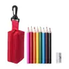 Set di matite colorate in custodia