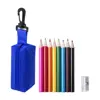 Set di matite colorate in custodia