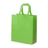 Shopper in TNT laminato extra-durevole con manici corti da 100gr 30x34x12cm
