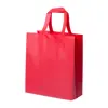 Shopper in TNT laminato extra-durevole con manici corti da 100gr 30x34x12cm
