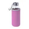 Borraccia in vetro 420ml con custodia in neoprene
