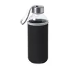 Borraccia in vetro 420ml con custodia in neoprene