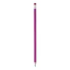 Matita in legno con gomma colorata abbinata