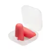 Tappi per le orecchie in EVA colorati in astuccio di plastica