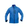 Giacca softshell da uomo colori assortiti impermeabile e traspirante con zip a contrasto in poliestere 300gr
